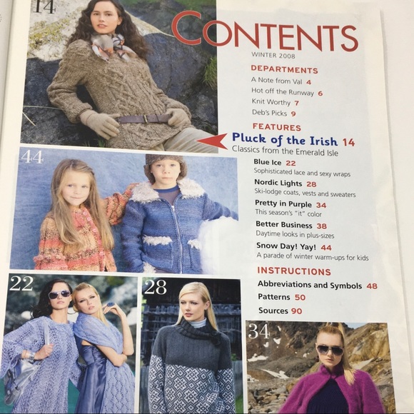 Bundle Burda Verona Knitting 3 Issues 2008-2009 European Traditional Knits - Picture 3 of 16